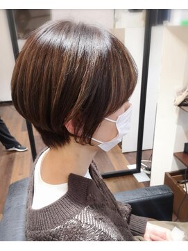 アンシャンテ(ENCHANT) 大人のマッシュショートボブ