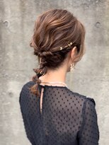 ペイジバイネオリーブ 吉祥寺店(Paige by Neolive)&nbsp;ロブの編みおろしお呼ばれアレンジ☆