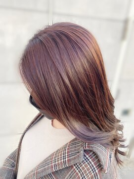 アンフィドットドゥルドゥ(AnFye.dueldo) 【AnFye】 透明感たっぷりなpink lavender