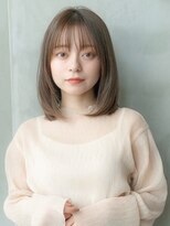 ハバナ 新宿(HAVANA)&nbsp;大人かわいいくびれレイヤー/シースルーバング/オリーブベージュ