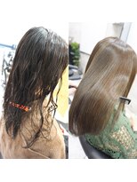 ヘアテリア リュウ 大塚(hair teria ryu) 縮毛矯正/髪質改善/艶髪ストレート/艶カラー