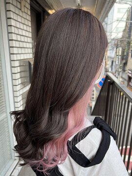 ミニョン(mignon) イメチェン/チェリーブラウン/フェミニン/モード/ダークアッシュ