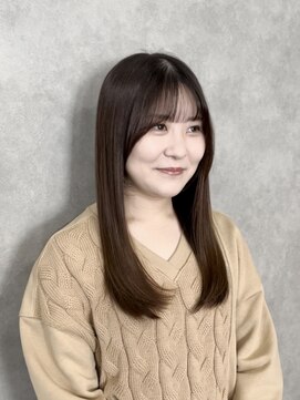 コムシー(Comme si.) サラツヤロング　滋賀　栗東　草津　髪質改善　縮毛矯正