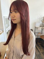 ヘアー ミュゼ 大西店(HAIR Musee) ロング×ハイトーンピンク