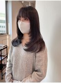 韓国ヘアナチュラルレイヤーカット