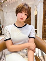 ロンドローズ 名古屋(Lond damaskRose)&nbsp;学割 ブリーチなしダブルカラー ブリーチ 髪質改善 ボブ 851