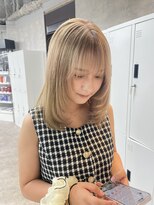 リミットバイアフィナー 大宮店(limit by Afinar) レイヤーカット/ケアブリーチ/ハイトーン/ブロンズヘア