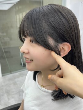 ビューブルー 亀戸錦糸町(VIEW BLUE) ◎美髪カールグレージュエアリーロングセミディ似合わせ前髪