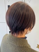 グランデュール 東静岡池田店(GRANDEUR)&nbsp;大人マッシュショート丸みショート黒髪ショートベリーショート