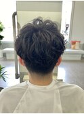 スペインカール×メンズショート