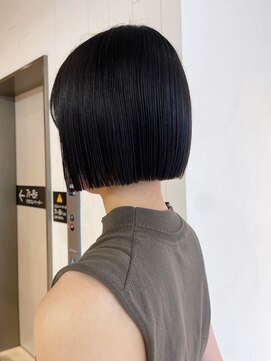 アイティーバイアルバム 藤沢店(IT by ALBUM) 透明感カラーくすみベージュオリーブカラー秋色前髪_ba523932