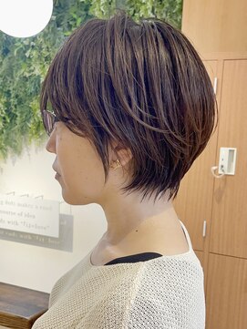 ネイロ 錦糸町(NeiRo) ●前下がりショートボブハンサムショートカットカラーパーマケア