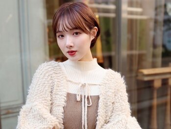 エミュー 上大岡店(emue)の写真/ミリ単位までこだわるカットで"なりたい"をカタチに!周りと差がつく*[上大岡/髪質改善/縮毛矯正/学割U24]