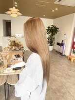 ビスポーク(BESPOKE)&nbsp;ブロンド/ベージュ/ ブリーチカラー/ケアブリーチ/ブリーチ