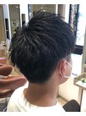 メンズショート/簡単セット
