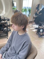 メルク(merc)&nbsp;ダークアッシュ/アッシュブラック/カルマパーマ/ベリーショート