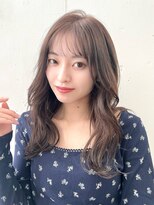 ヘアラウンジ ビーチ 青山 外苑前(hair lounge BEACH) 艶ロングブラウンベージュ