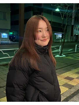 ササ ナガノ(SASA nagano) orange hair