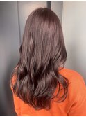 艶髪モーブカラー