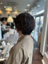 ヘアーワークス ボナ(HAIR WORKS bona.) 毎朝のセットが楽しくなる¨ゆるふわショート¨/パーマ