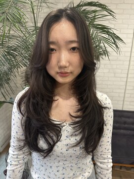 ココテラス(coco terrace) ブルーブラック/レイヤーカット