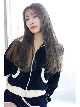 ドラマティックヘア(DRAMATIC HAIR) ローレイヤー×ラベンダーアッシュ