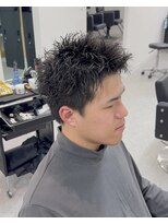ブライト(BRIGHT)&nbsp;スパイキーショートスパイキーパーマ
