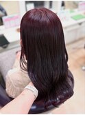 秋冬に人気のボルドーカラー♪