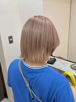 ユウル 横浜(juhl.)&nbsp;パールベージュヘーゼルグレージュブリーチダブルカラー/横浜駅