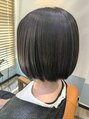 アグ ヘアー サニー 名取美田園店(Agu hair sunny)&nbsp;ボブスタイル＆ハイライト過去のブリーチを生かしたカラーです。