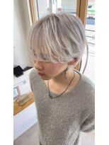 オリビアヘアー(OLIVIA HAIR) メンズホワイトカラー×髪質改善