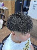 ツイストスパイラルパーマ/スキンフェード