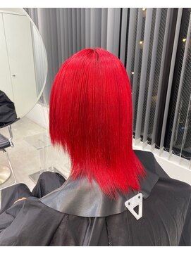 レッドカラー/ブリーチカラー