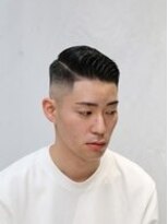 バーバーショップ ダリー(BARBERSHOP DALIE)&nbsp;カチッとキマるスキンフェードサイドパート