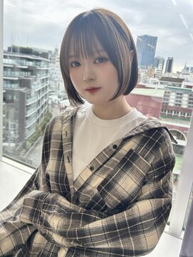 ユーフォリア エヌ 池袋サンシャイン通り店(Euphoria +n) 小顔見え◎丸みショートボブ