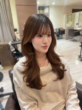 ヘアメイク シュシュ(Hair make chou chou) レイヤーカット　ヨシンモリ　韓国レイヤー