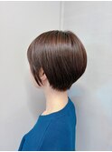 30代40代 丸みコンパクトショートボブ　202601