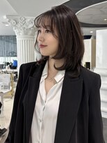 エアー 青山(AIR)&nbsp;レイヤーカット／ミディアムヘア