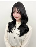 髪質改善/韓国ヘア/グレージュ/レイヤー/ワンホン/くびれ巻き
