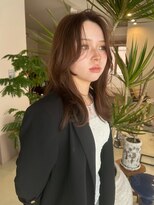 ソワ バイ ルシル(SOIE by Lucile) ミディアムレイヤー 前髪顔周り 福島市