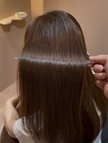 ミレヘアー 越谷(Mire hair) 美髪矯正後のアフターケア/髪質改善カラー