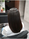 美髪ストレート