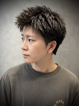 アウル 心斎橋(owl) 【スパイキーショート】短髪/メンズカット