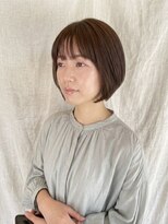 ココカラヘアー ニコ(cococara hair nico) ショートボブ/オリーブベージュ
