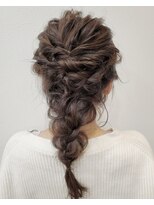 グランシュ 青葉台店(GranCieux)&nbsp;結婚式パーティー★編み崩し三つ編みセット☆