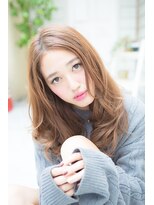 エリア(area) 【area本店 西大島】無造作 センターパート カール セミディ☆