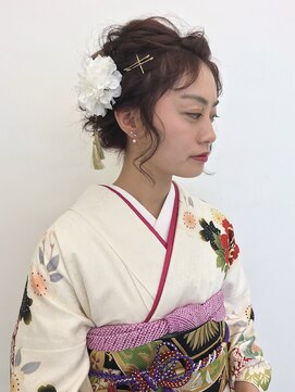 ラパンセヴェール(LA PENSEE VERT) 【LA PENSEE】成人式卒業式ヘアセット