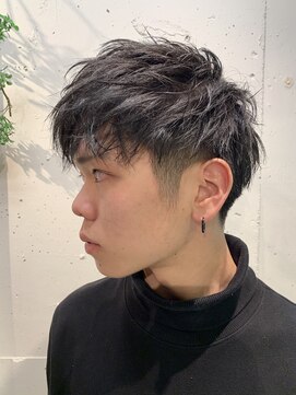 エル(EL by green) 【MITSU】フェザーバングマッシュ×刈り上げツーブロック