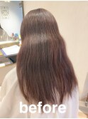 【髪質改善】オリーブベージュ