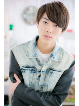 ミック ヘアアンドメイク アップ 駒込店(miq Hair&Make up) 目力強調◎斜めバングサイドグラデーション韓国マッシュ